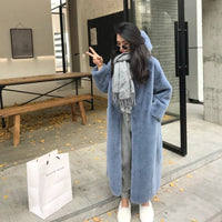 Carmen Coat with Pockets and Oversized in Nr&Belblau
