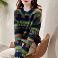 Carmen Knit Sweater with Crew Neck