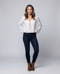 Carmen Linen Blouse