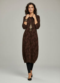 Caro Knit Dress in Red