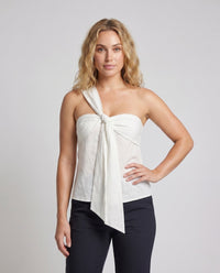 Caro Linen Top