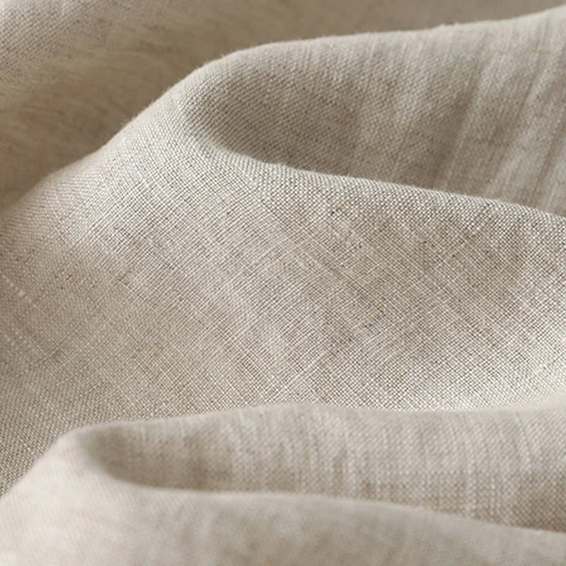 Caroline Linen Blend Pant in Apricot
