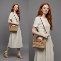 Carolyn Crochet Bag in Khaki
