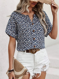 Carrie™ Chic Floral Print Blouse