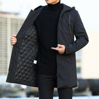 Caspar Comfortable Jacket in Black
