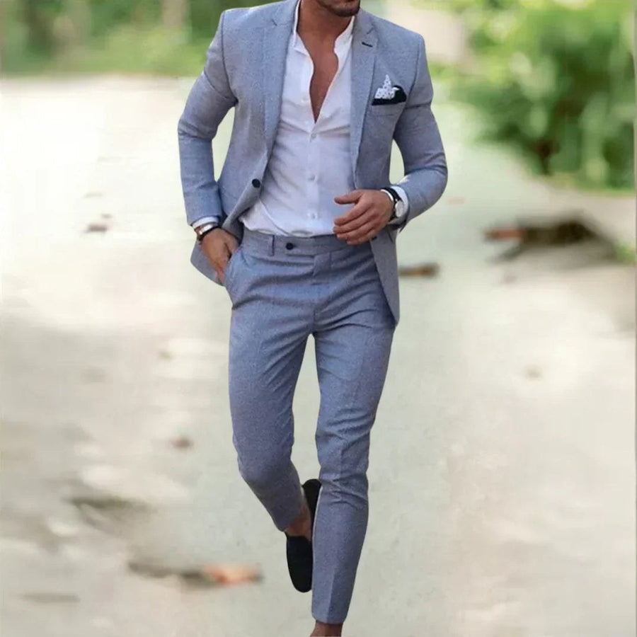 Caspar Trousers in Ash Grey