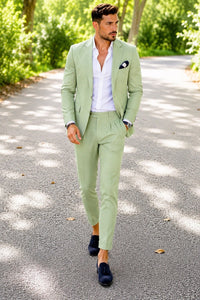 Caspar Trousers in Forest Green