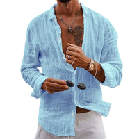 Casper Elegant Shirt in Blue
