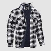 Casper Jacket with Striped in Black