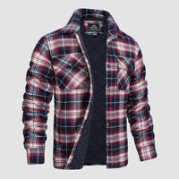 Casper Jacket with Striped in Red