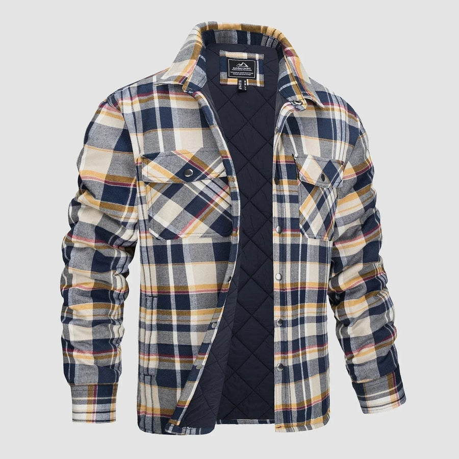 Casper Jacket with Striped in Yellow