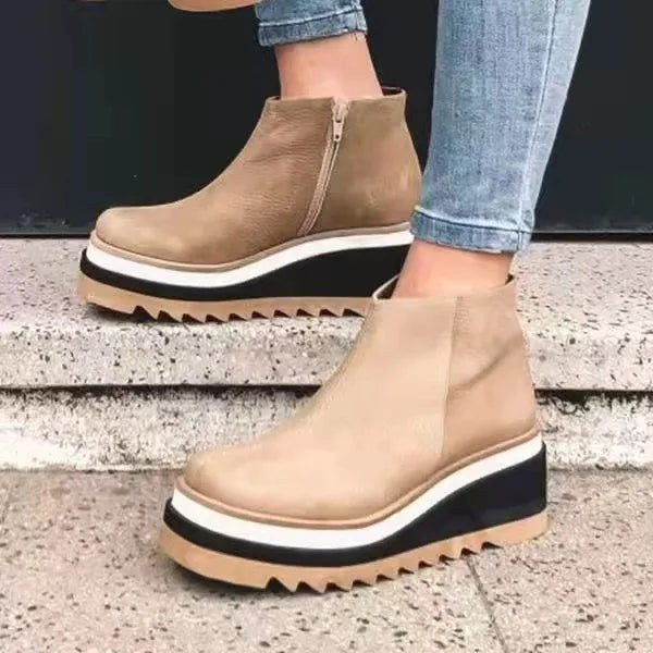 Casper Orthopaedic Boots in Beige