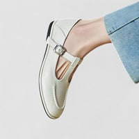 Cassandra™ Orthopedic Low Heel Shoes in Beige