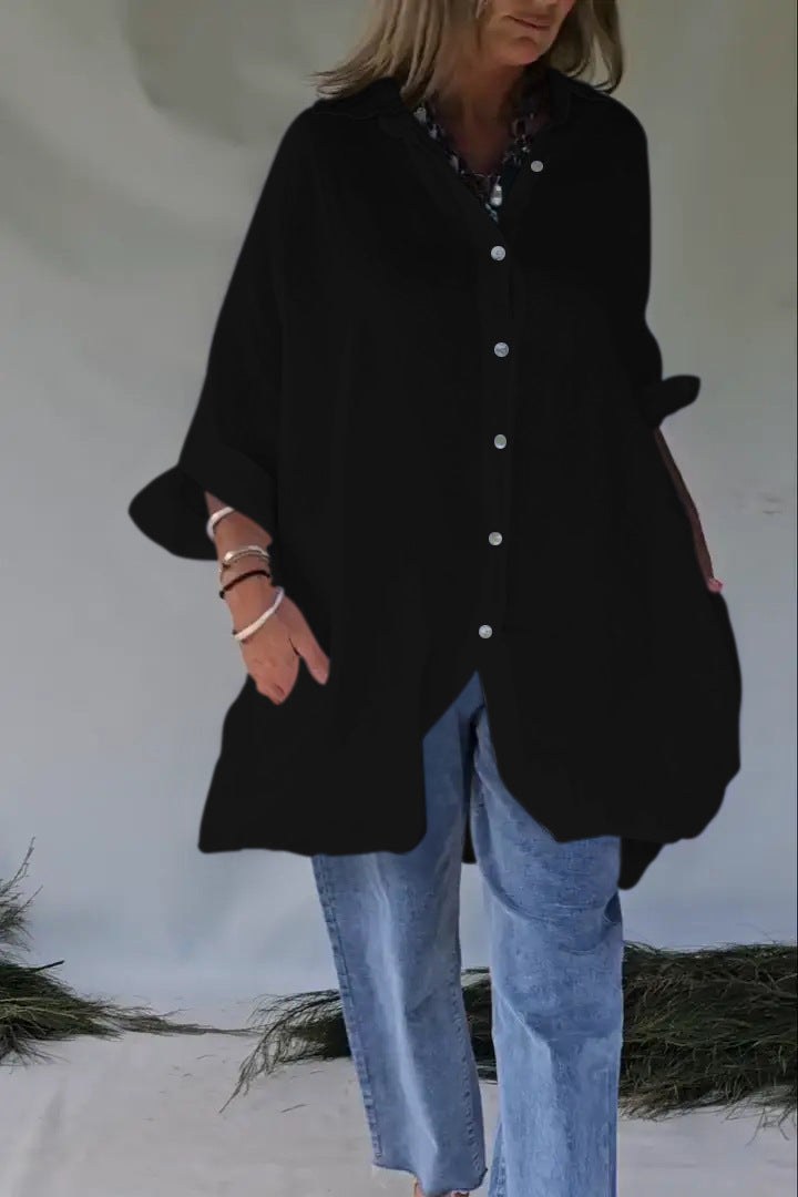 Cassia Casual Dress in Black