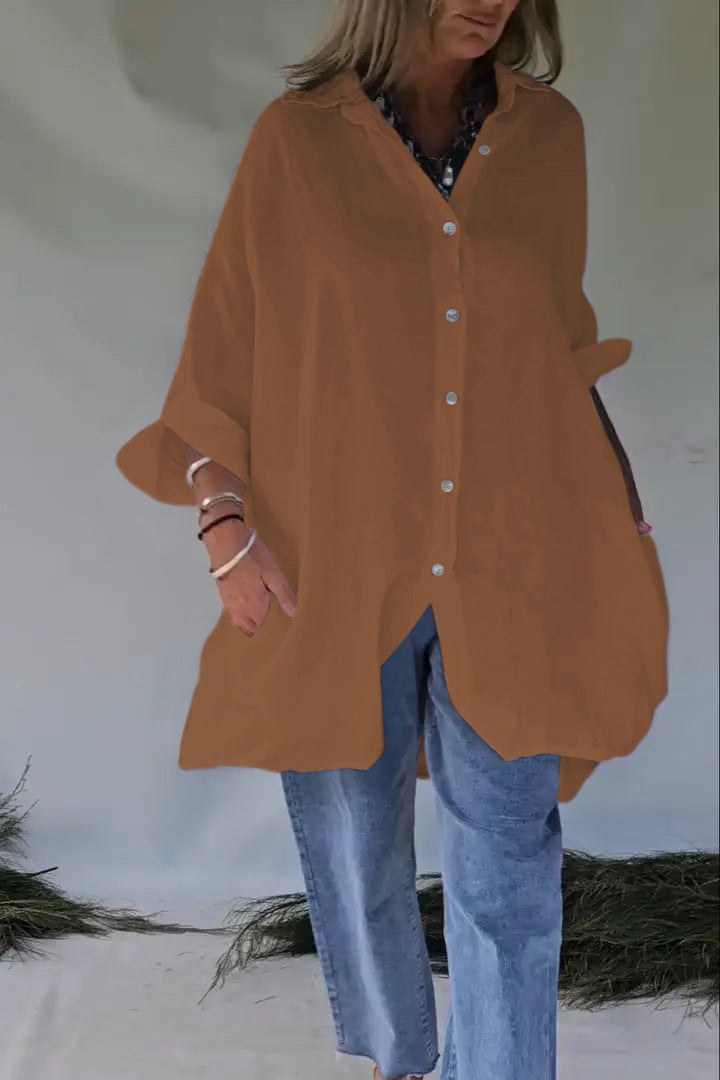 Cassia Casual Dress in Khaki