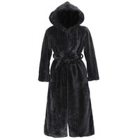 Cassia Coat with Belted and Hood