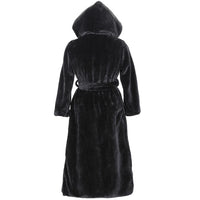 Cassia Coat with Belted and Hood