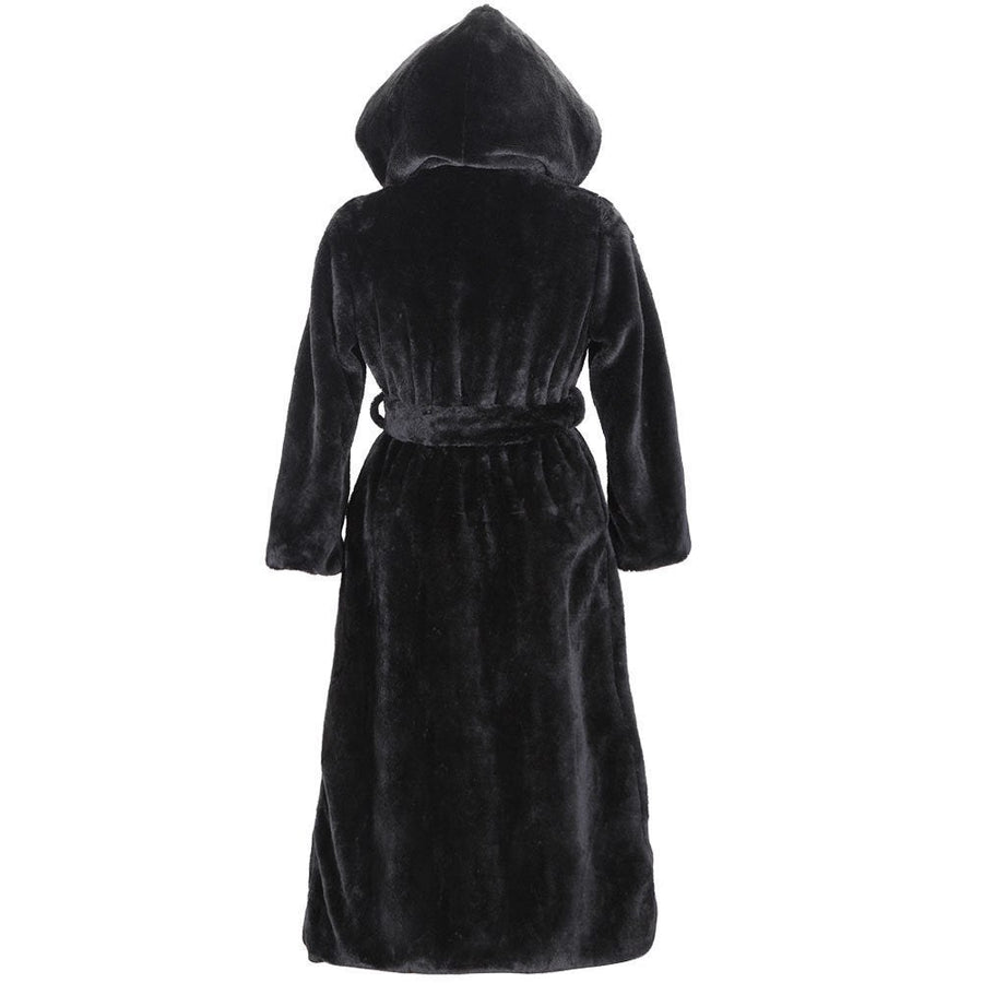 Cassia Coat with Belted and Hood