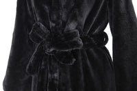 Cassia Coat with Belted and Hood
