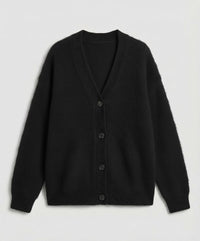 Cassia Knit Cardigan in Black