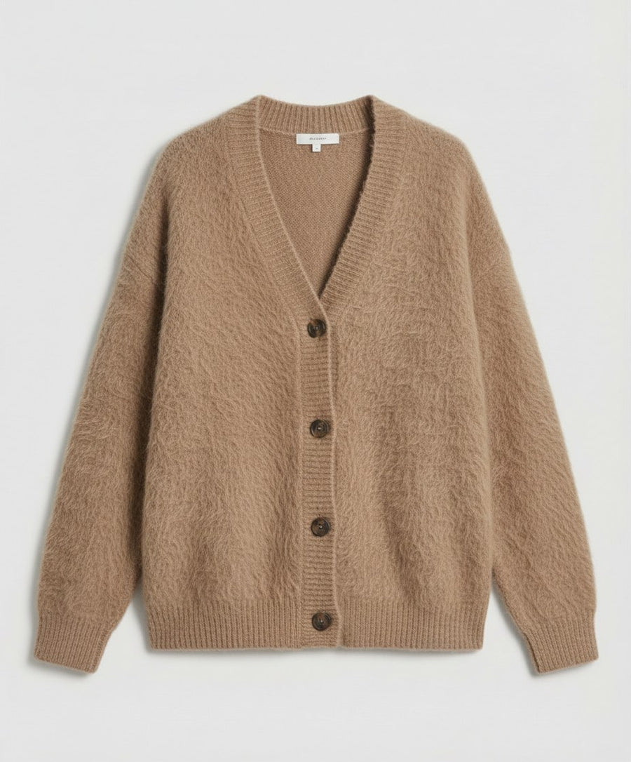 Cassia Knit Cardigan in Khaki