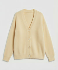 Cassia Knit Cardigan in Yellow