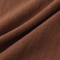 Cassia Shirt with Short Sleeve and Chest Pocket in Brown