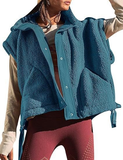 Cassia Vest with Pockets in Grey