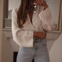 Catalina Elegant Knit Cardigan with Oversized