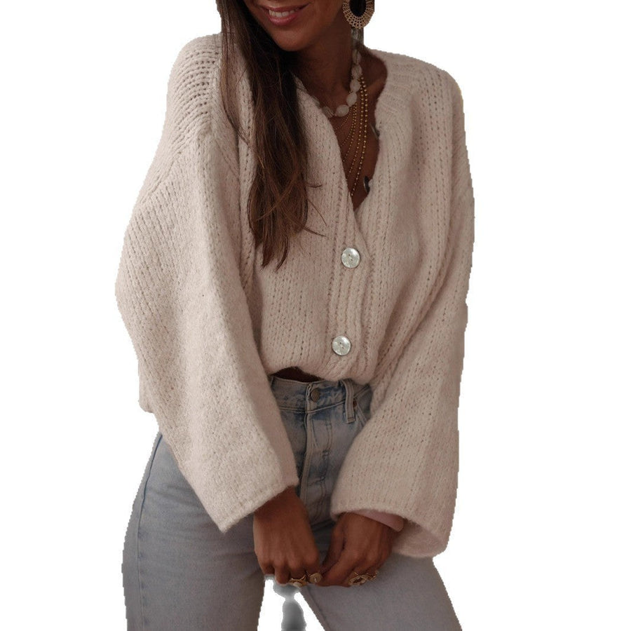 Catalina Elegant Knit Cardigan with Oversized