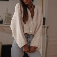 Catalina Elegant Knit Cardigan with Oversized
