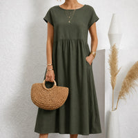Catherine Essential Elegant Dress in Green
