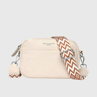 Giulia | Women's Leather Crossbody Bag with Wide Strap