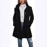 Cecilia Elegant Coat with Pockets