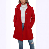 Cecilia Elegant Coat with Pockets