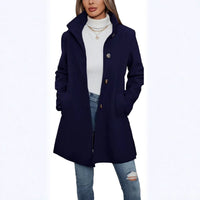 Cecilia Elegant Coat with Pockets