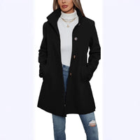 Cecilia Elegant Coat with Pockets