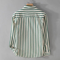 Cedric Blouse with Striped in Green