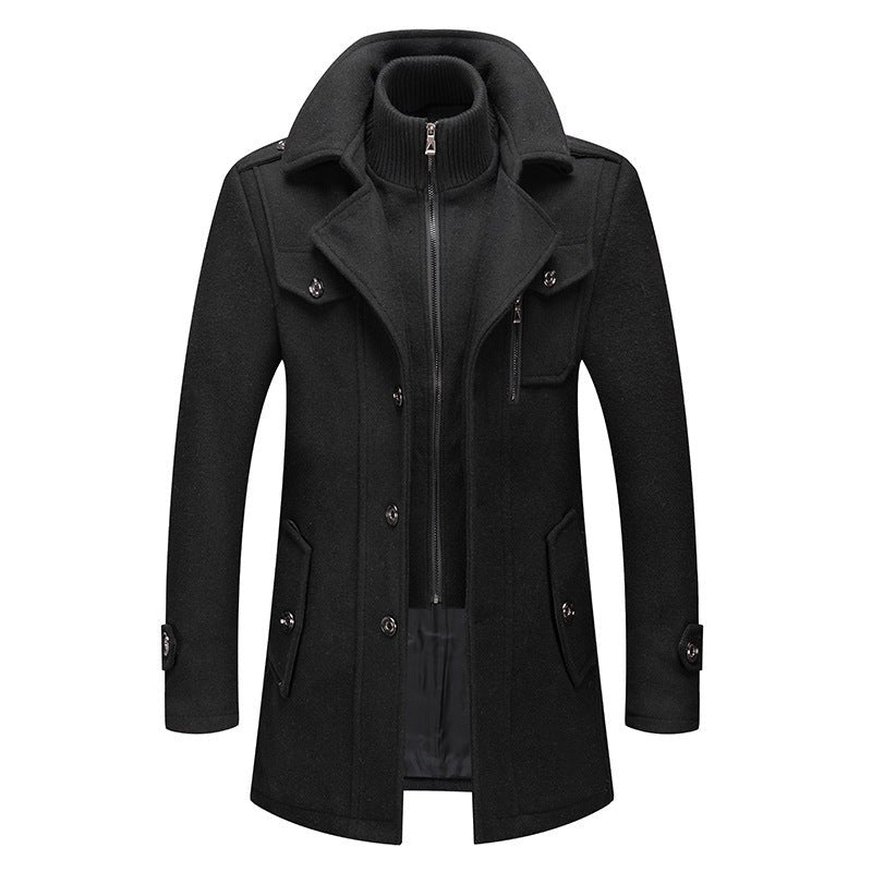 Cedric Coat in Black