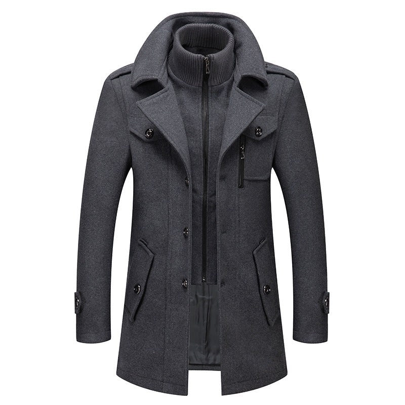 Cedric Coat in Grey
