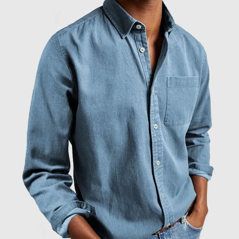 Cedric Shirt in Sky Blue
