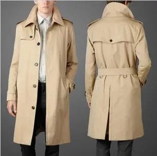 Cedric Trench Coat in Khaki