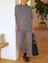 Celeste Casual Top in Grey