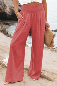 Celeste Casual Trousers in Orange