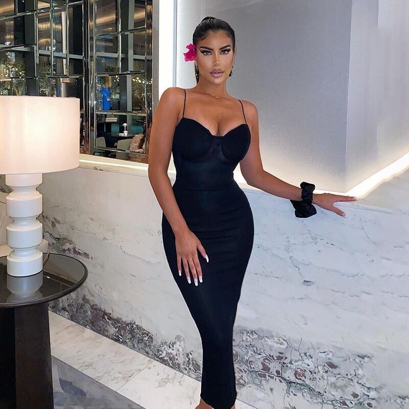 Celeste Dress in Black