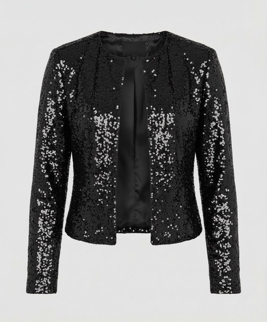 Celeste Elegant Jacket in Black