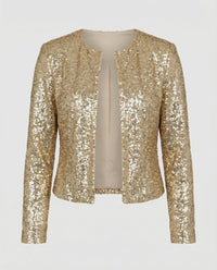 Celeste Elegant Jacket in Gold