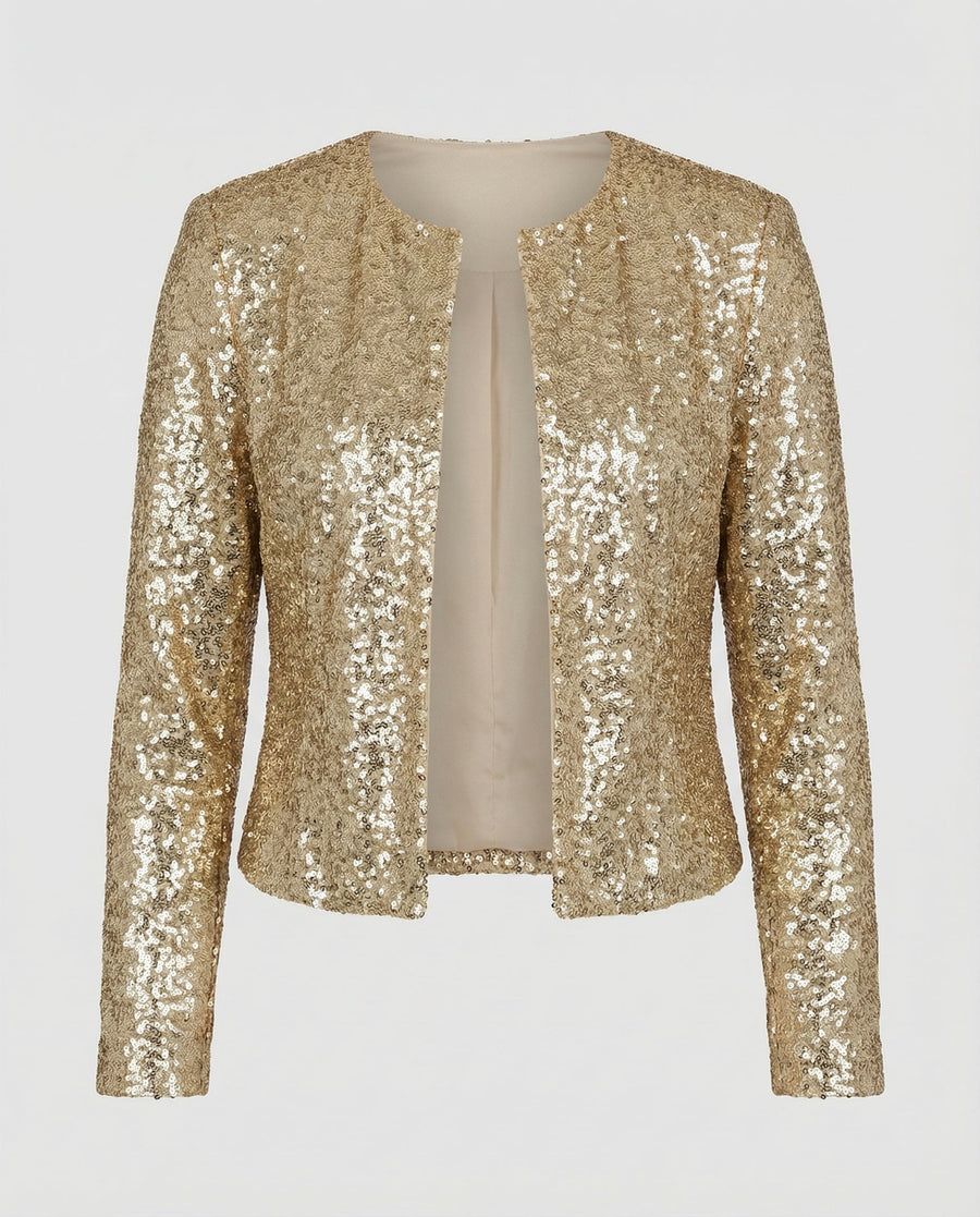 Celeste Elegant Jacket in Gold