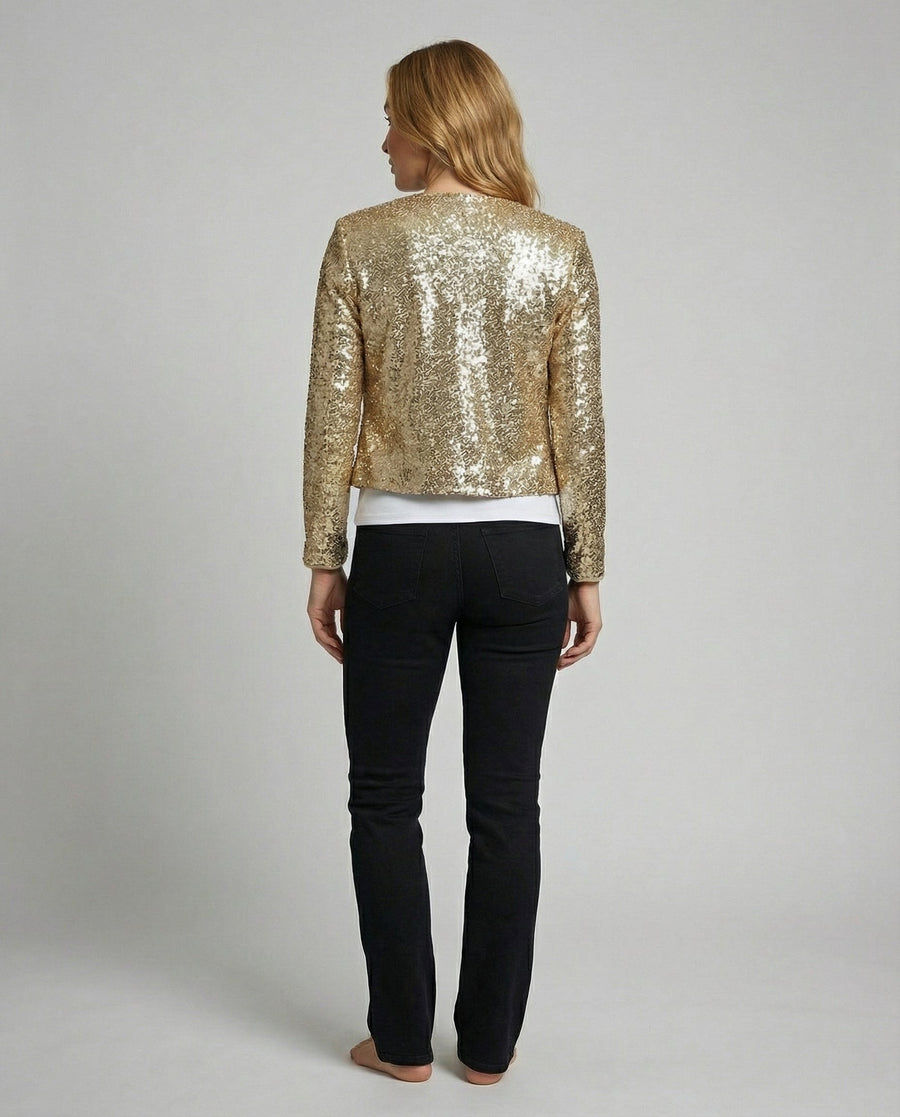 Celeste Elegant Jacket in Gold