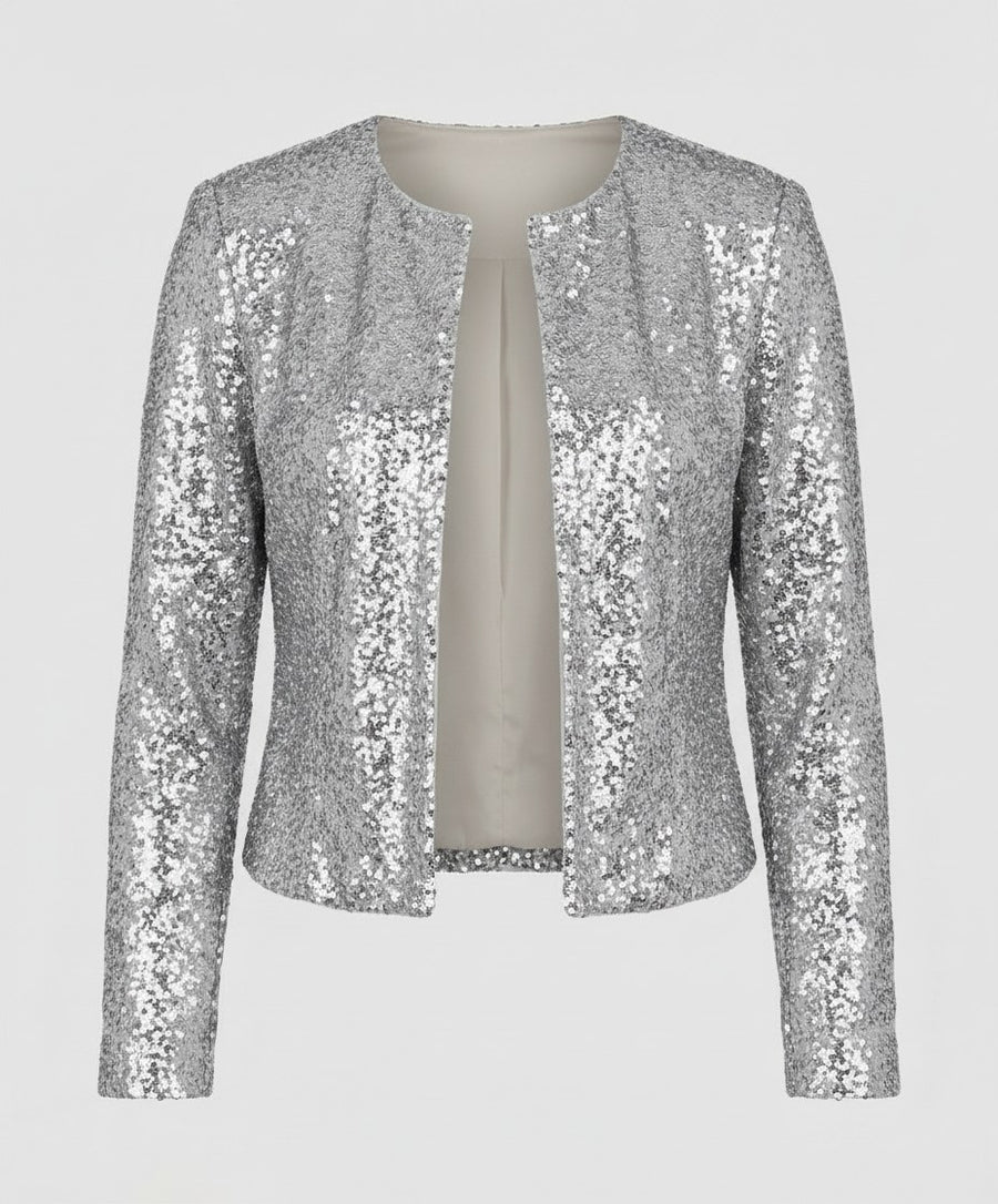 Celeste Elegant Jacket in Zilver